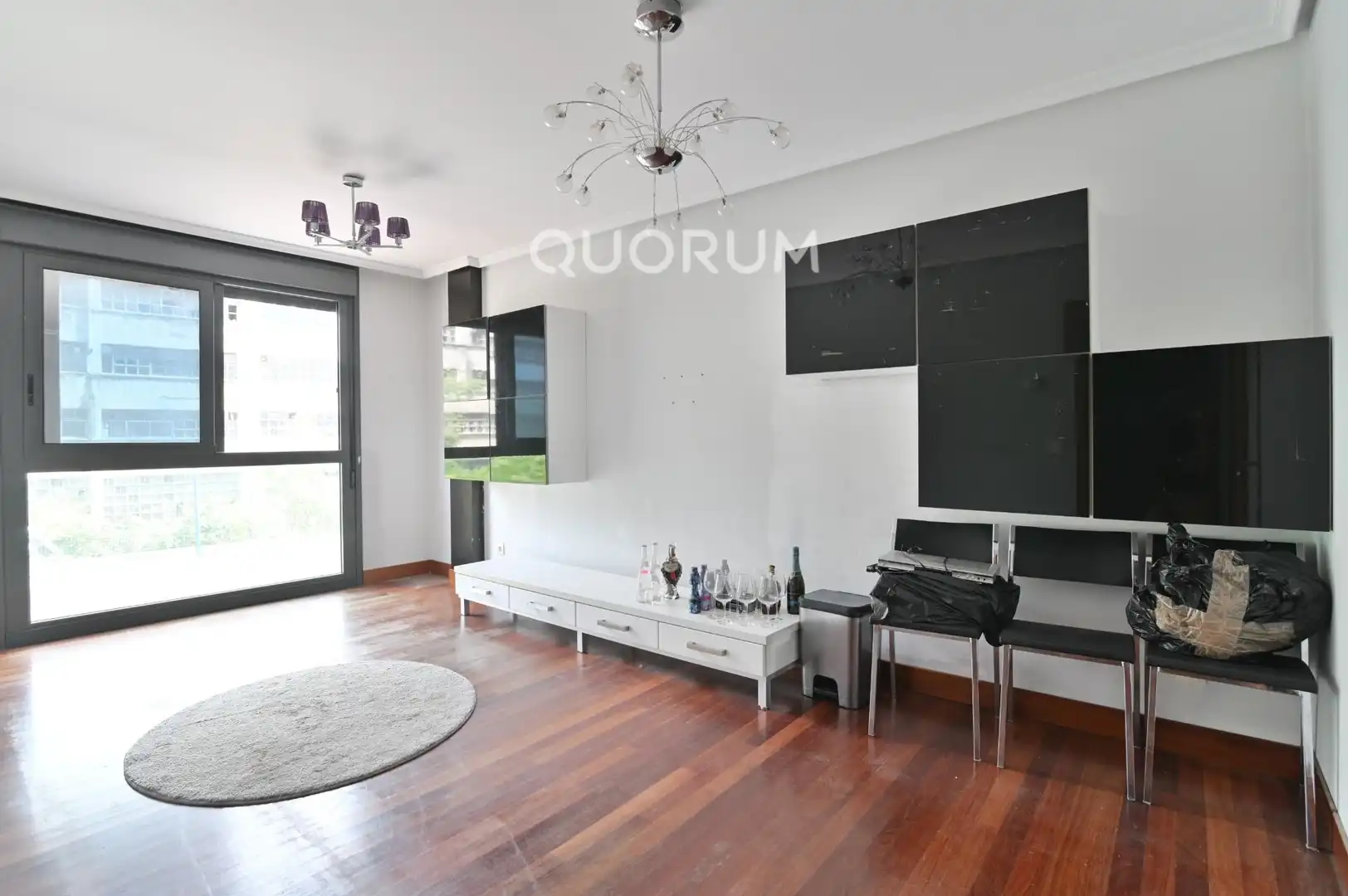 Wohnzimmer von Wohnung zum Verkauf in Bilbao  mit Heizung und Terrasse
