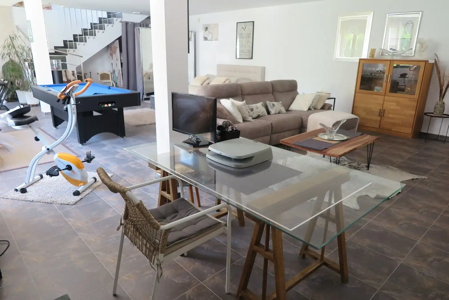 Sala de estar de Casa o chalet en venta en Altea con Aire acondicionado, Calefacción y Jardín privado