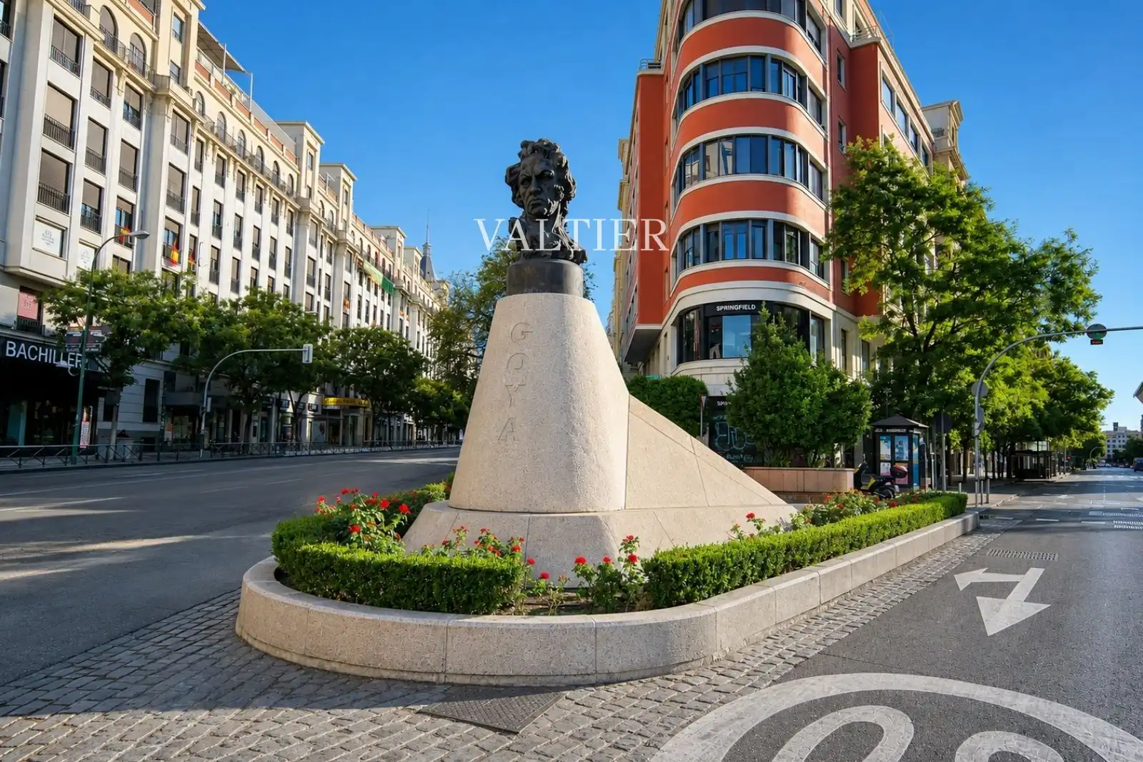 Exterior view of Flat for rent in Madrid  with Air Conditioner
