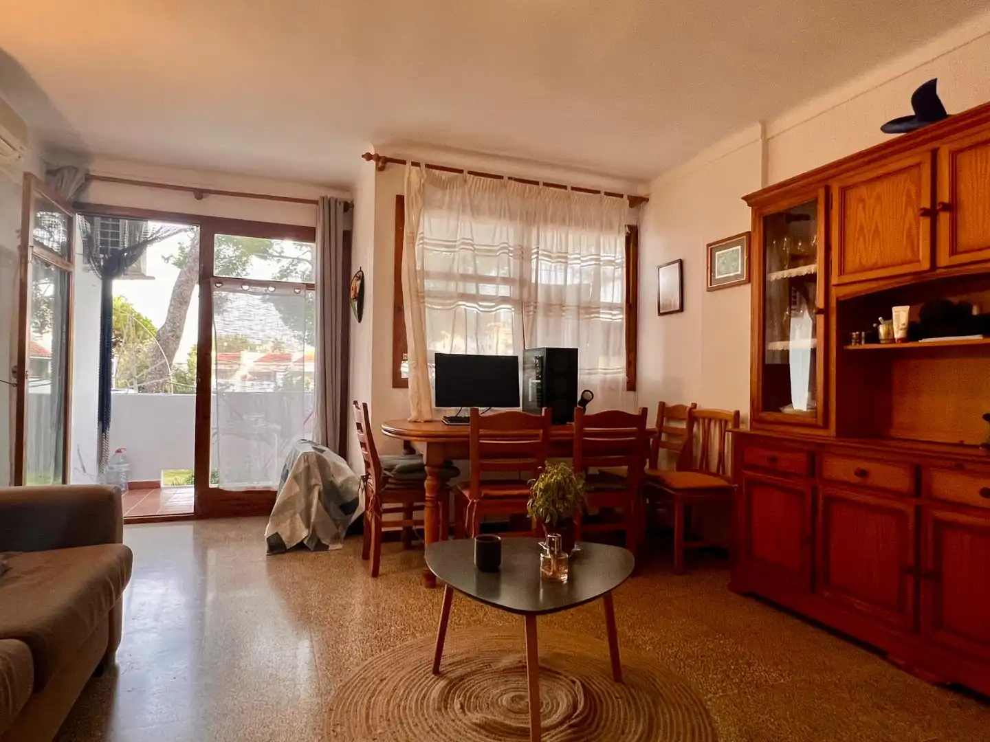 Sala de estar de Apartamento en venta en Alcúdia con Aire acondicionado, Jardín privado y Terraza