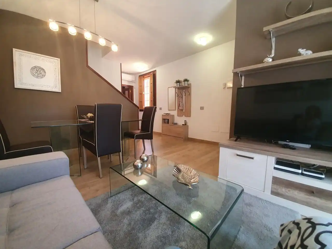 Living room of Houses for sale in Arona  with Air Conditioner, Terrace and Furnished