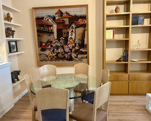 Dining room of Apartment to rent in  Madrid Capital  with Air Conditioner, Heating and Balcony