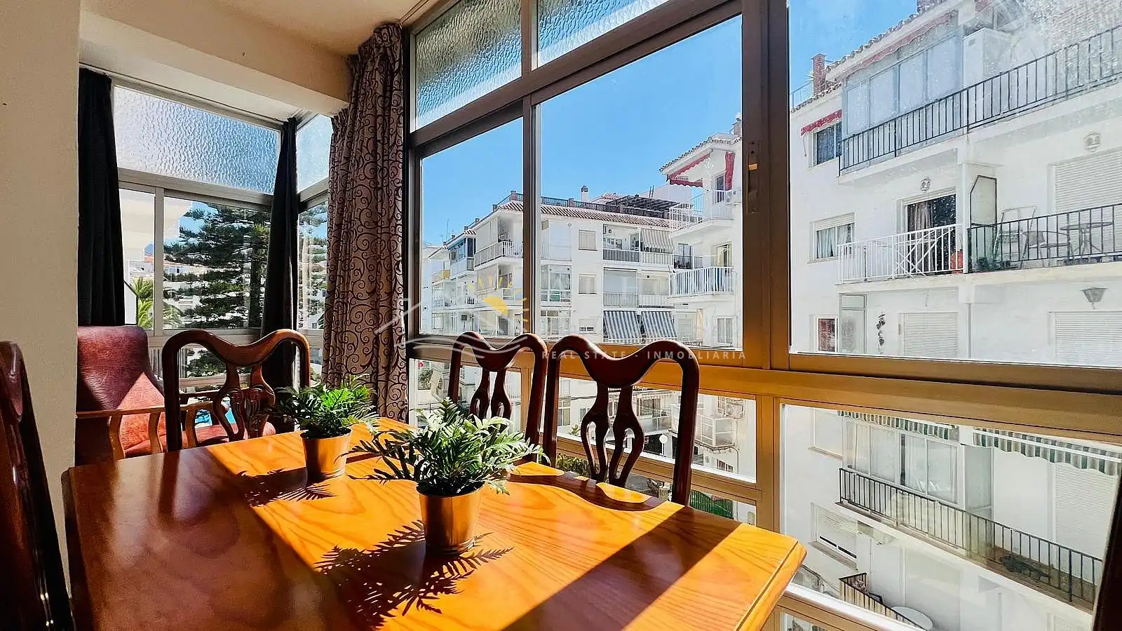 Dining room of Apartments for sale in Nerja  with Terrace, Swimming Pool and Oven