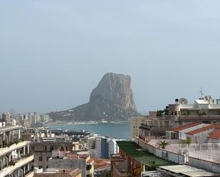 Exterior view of Attic for sale in Calpe / Calp  with Air Conditioner, Heating and Parquet flooring