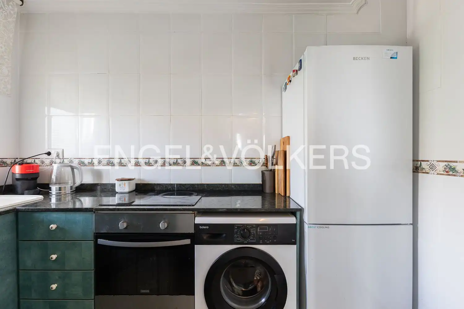 Küche von Wohnung zum Verkauf in Valencia mit Heizung und Balkon