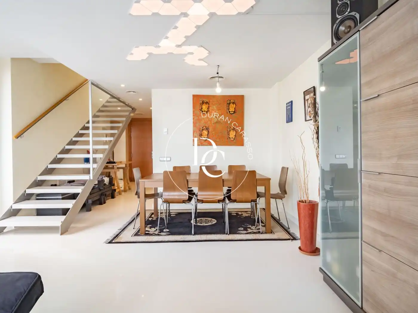 Dining room of Duplexes for sale in Sant Pere de Ribes  with Air Conditioner, Heating and Terrace