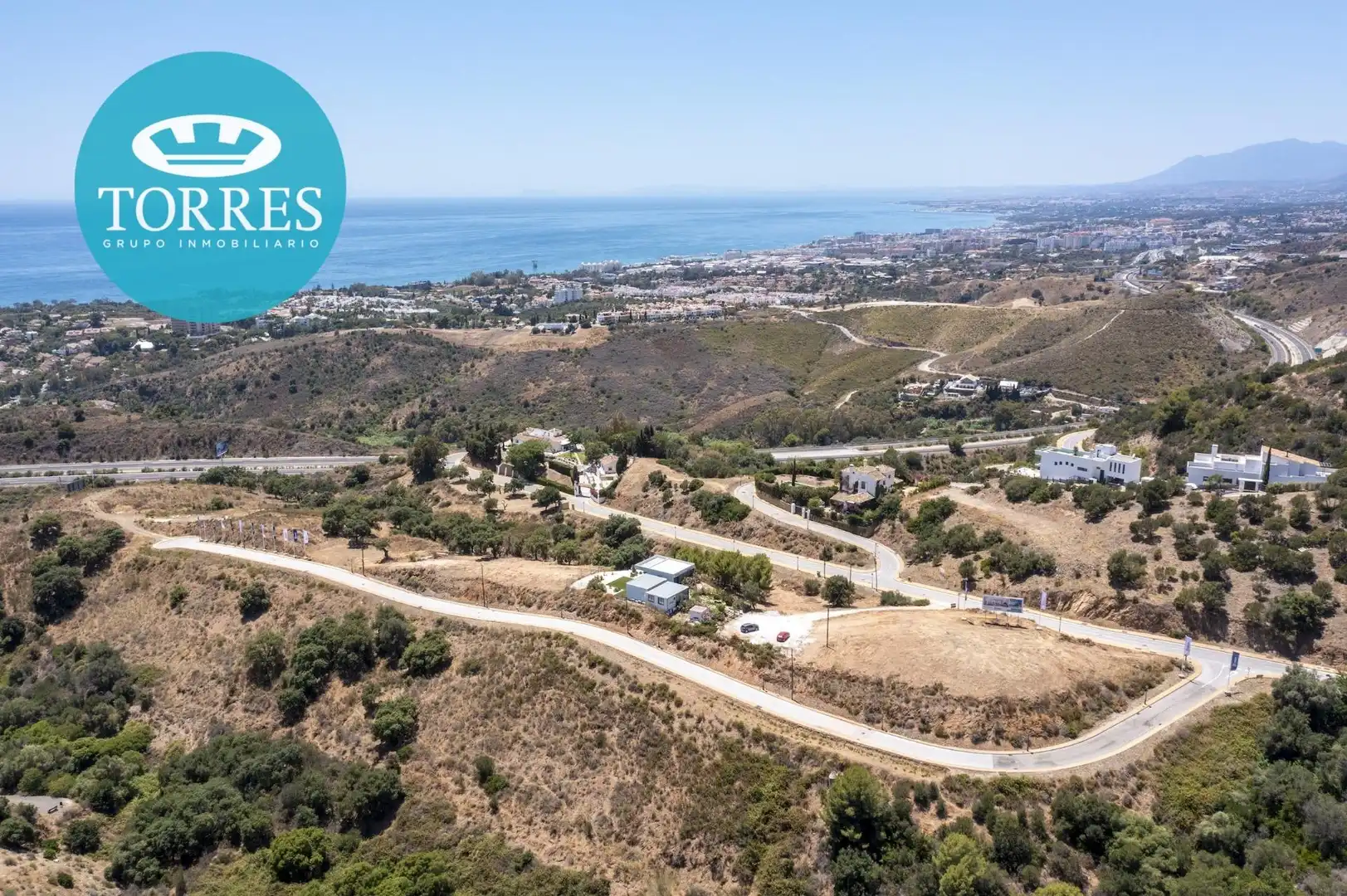 Exterior view of Flat for sale in Marbella  with Air Conditioner, Private garden and Terrace