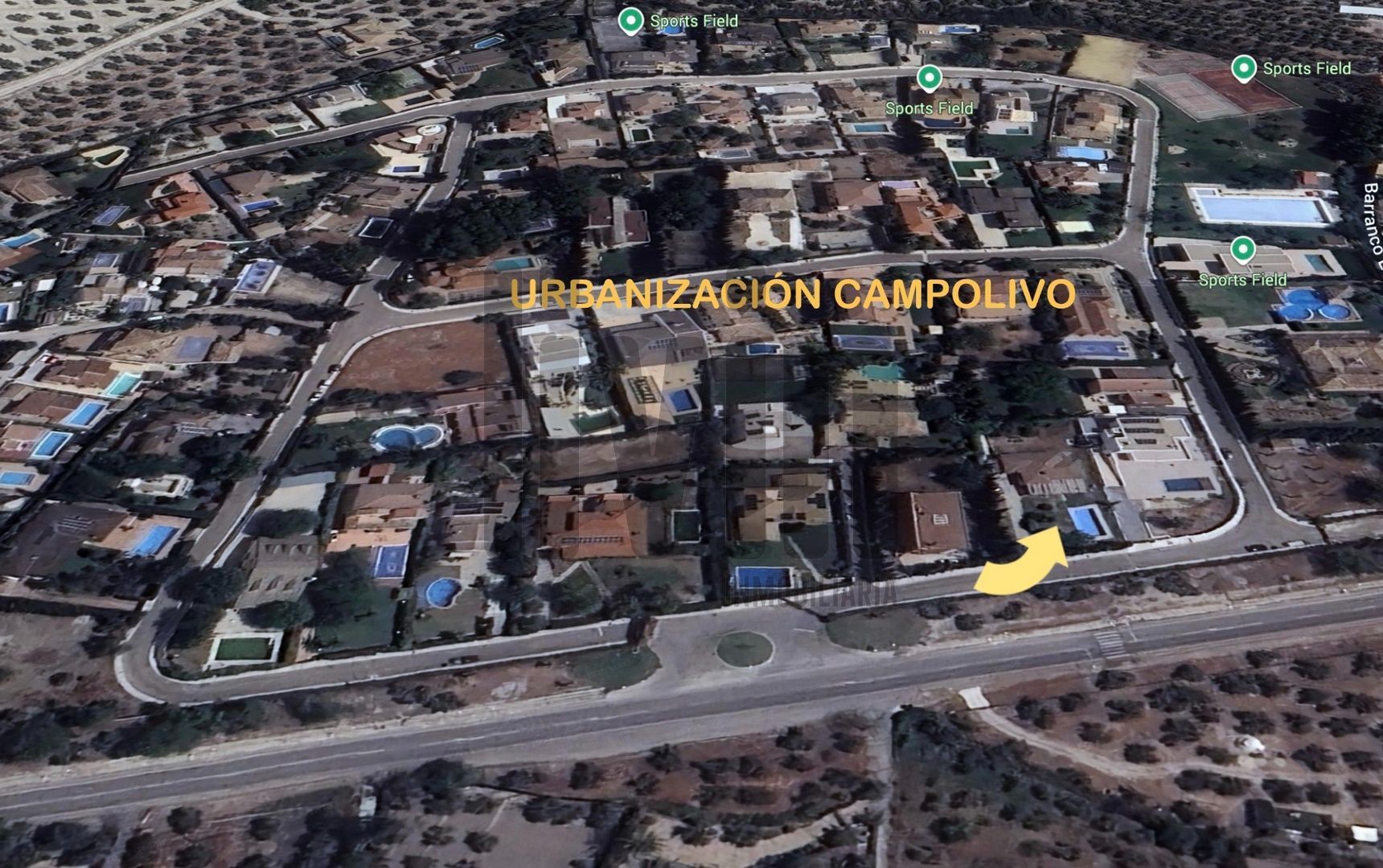 Exterior view of House or chalet to rent in La Guardia de Jaén  with Air Conditioner, Heating and Private garden