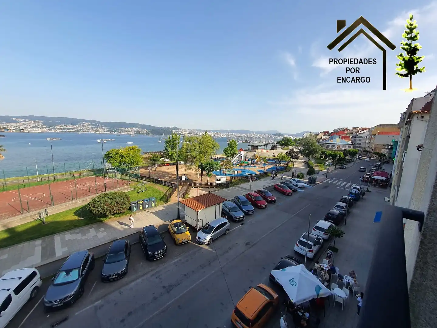 Parkplatz von Wohnungen zum Verkauf in Moaña mit Heizung