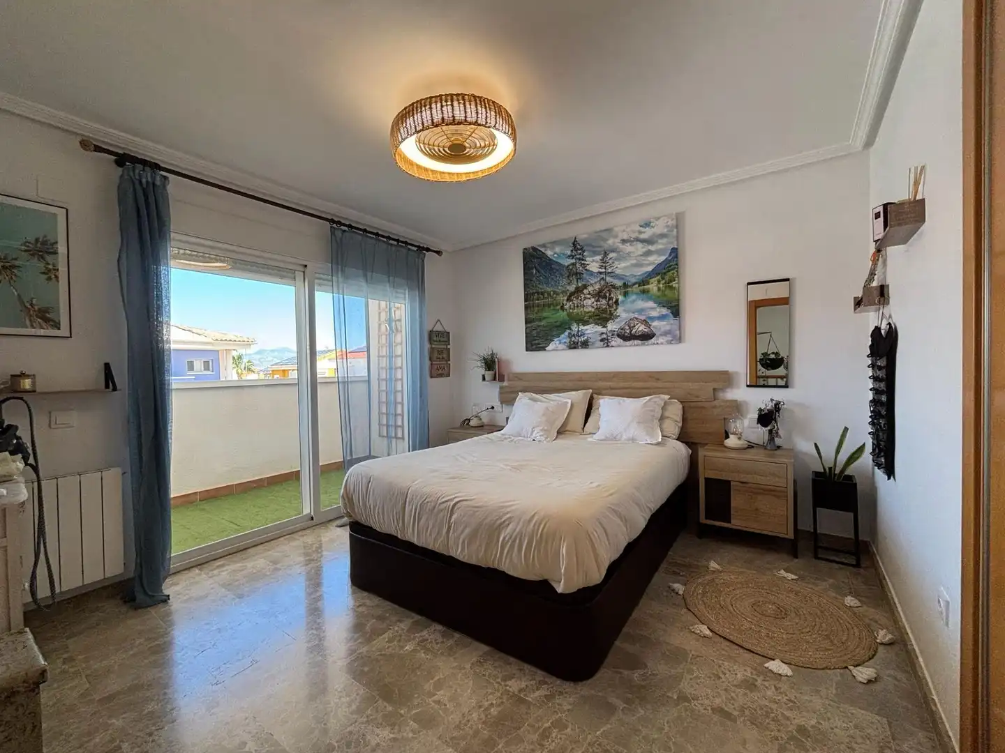 Dormitori de Casa adosada en venda en Molina de Segura amb Aire condicionat, Jardí privat i Terrassa