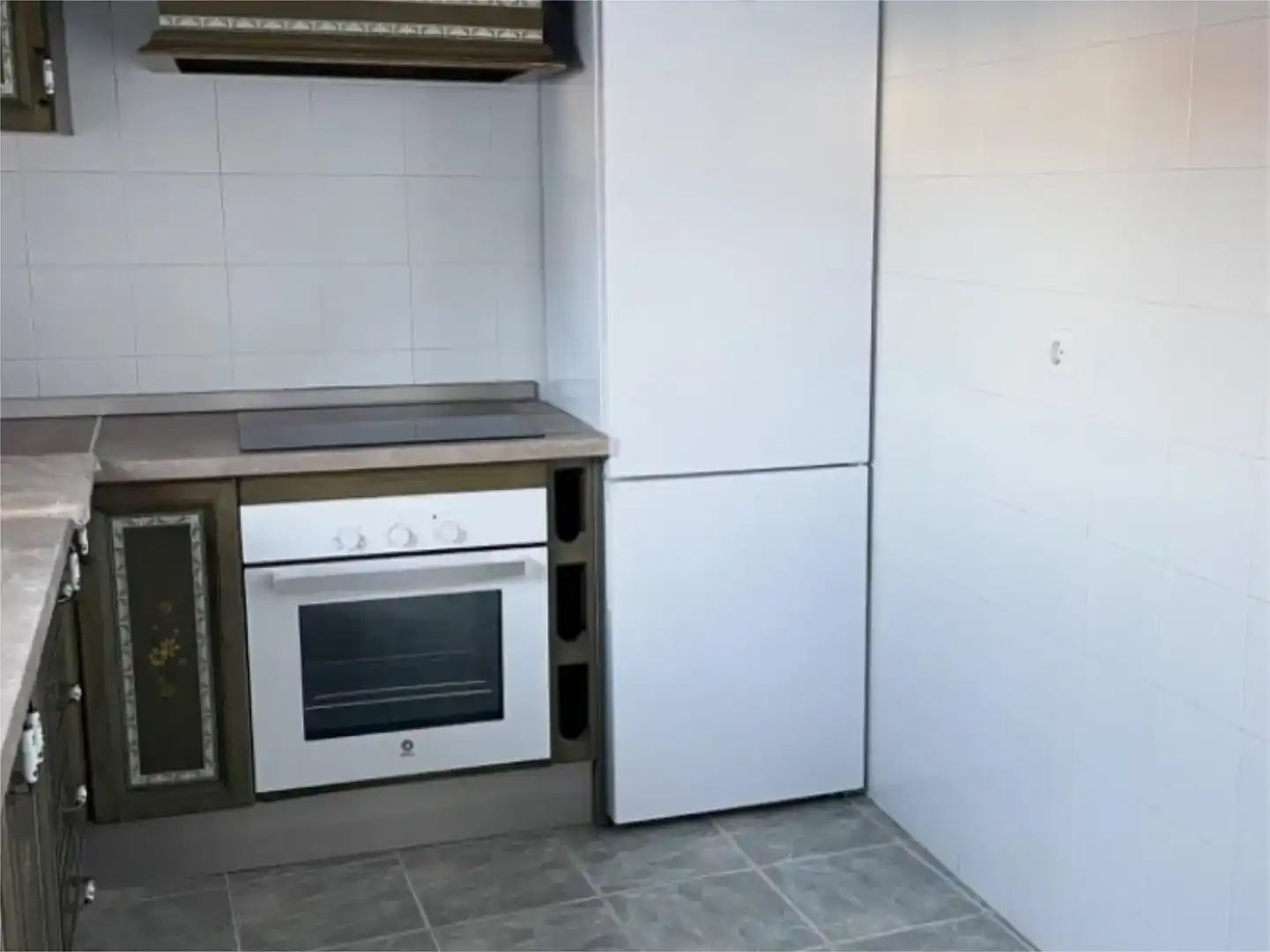 Küche von Wohnung zur Miete in Sanlúcar de Barrameda mit Klimaanlage, Privatgarten und Möbliert