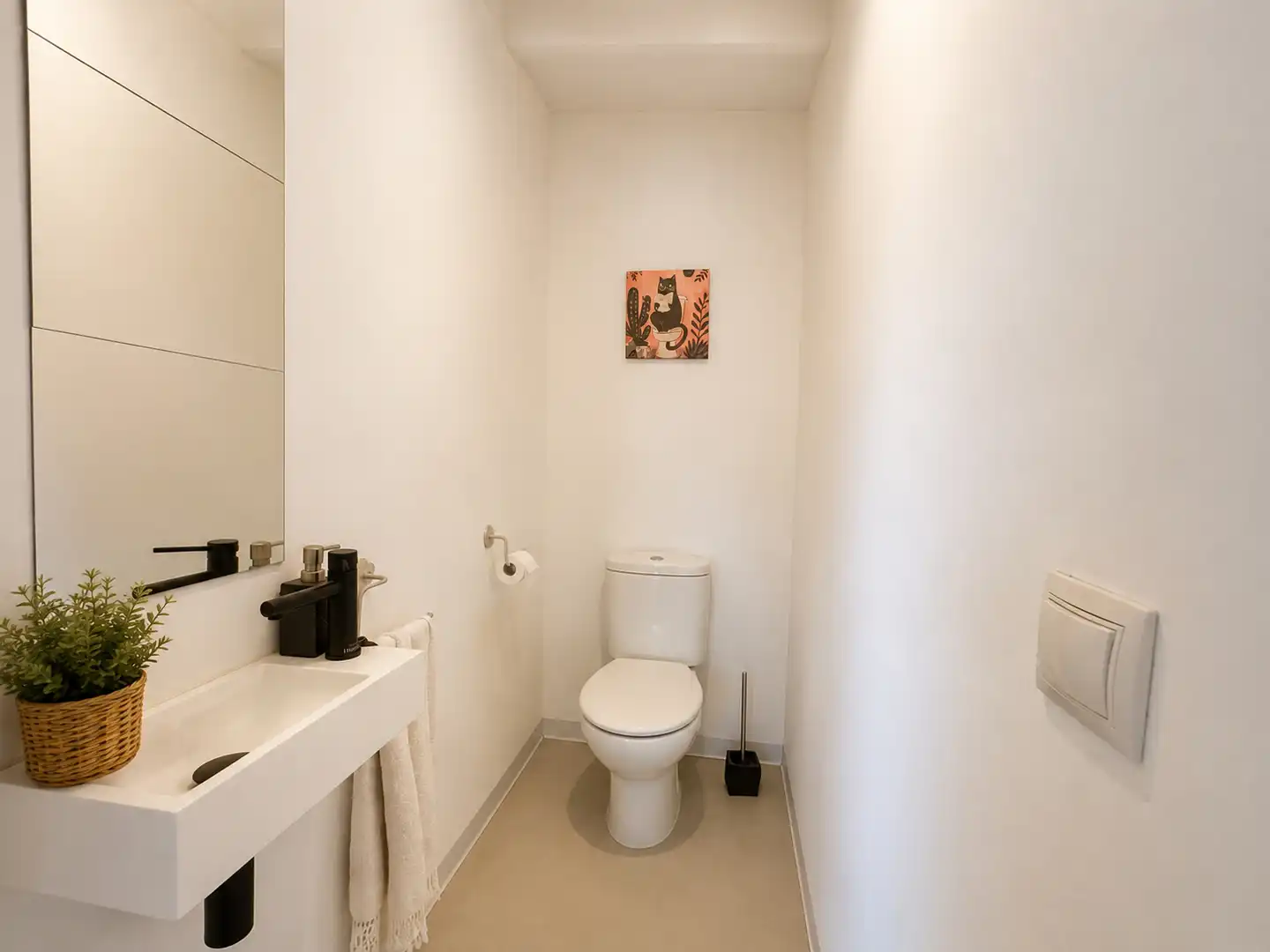 Bathroom of Houses for sale in Hoyo de Manzanares  with Air Conditioner, Private garden and Swimming Pool