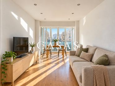 Wohnung mit Balkon zum Verkauf in Avinguda de Can Serra
