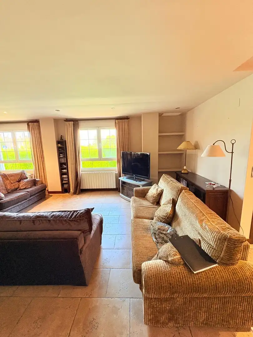 Sala d'estar de Casa o xalet en venda en Petrer amb Aire condicionat, Calefacció i Jardí privat