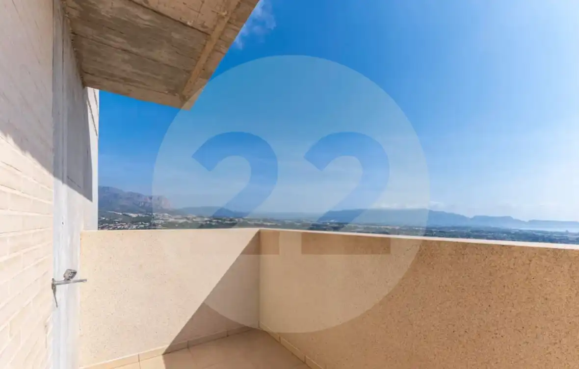 Balcony of Duplexes for rent in Benidorm  with Air Conditioner, Heating and Terrace