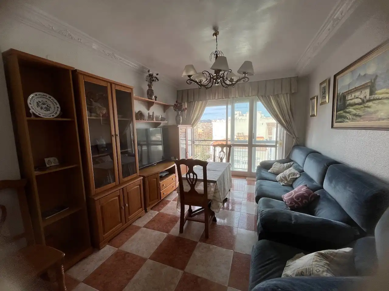 Living room of Flat for sale in Vélez-Málaga