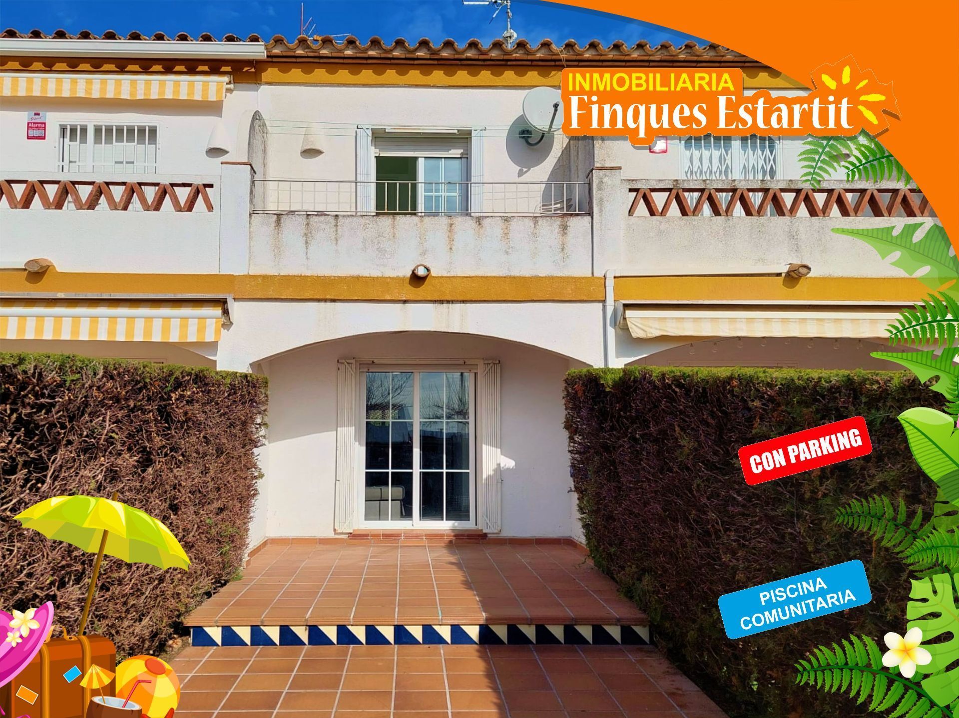 Exterior view of House or chalet for sale in L'Estartit  with Private garden, Terrace and Furnished