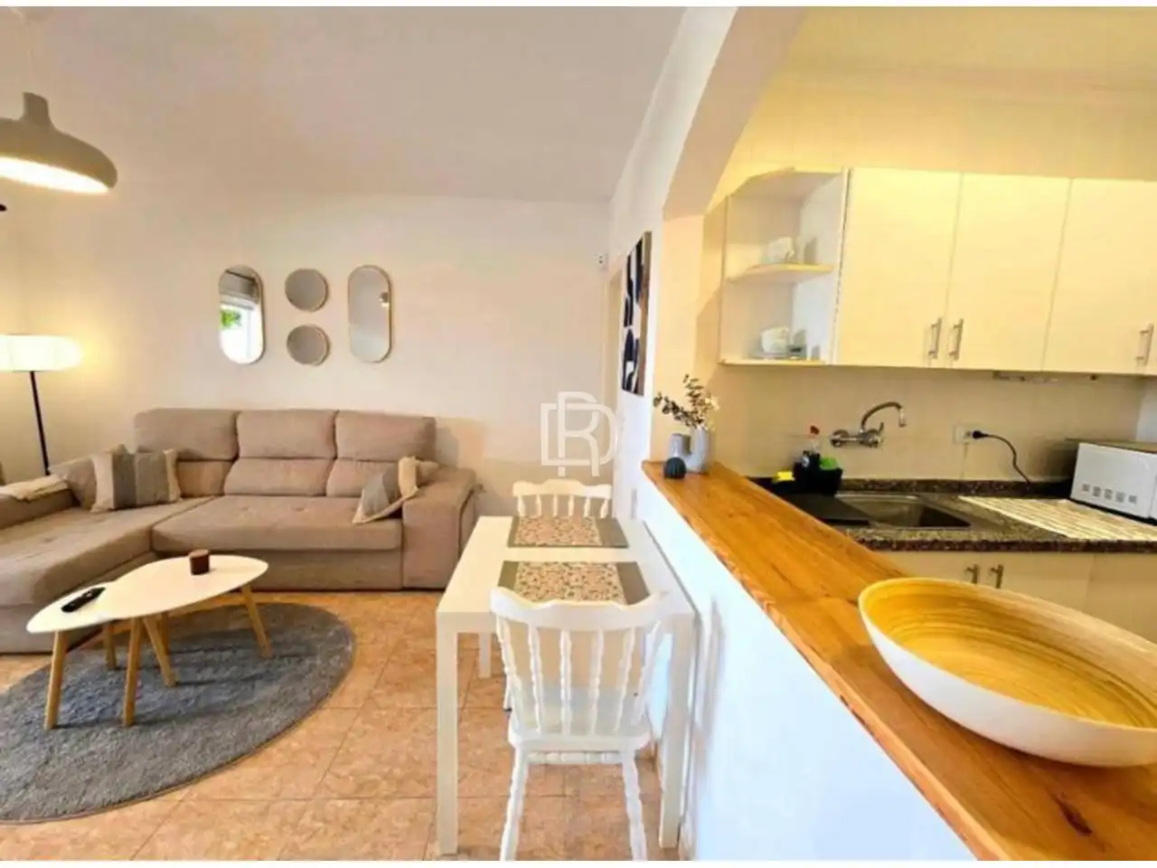 Wohnzimmer von Wohnung zum Verkauf in Icod de los Vinos mit Terrasse, Möbliert und Alarm