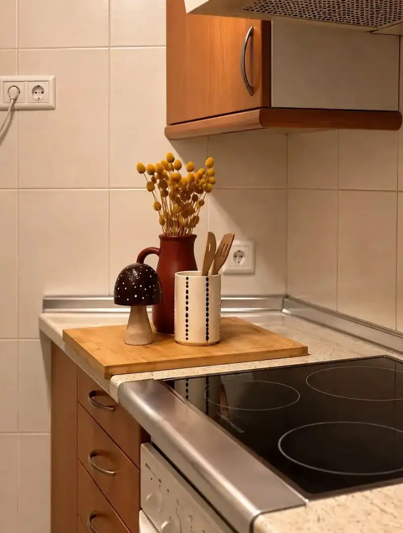 Küche von Wohnung zur Miete in Madrid mit Klimaanlage, Heizung und Möbliert