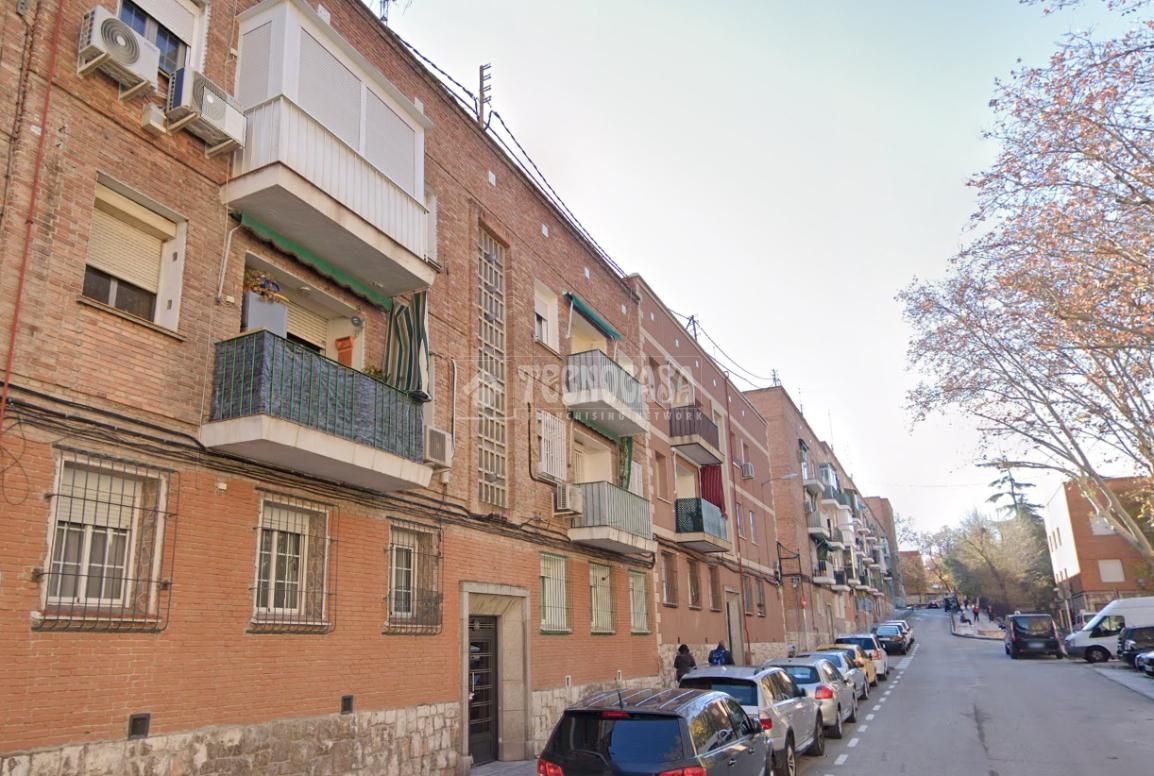 Exterior view of Flat for sale in  Madrid Capital  with Air Conditioner and Terrace