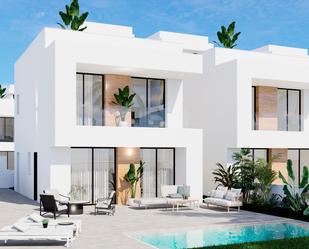 Exterior view of Single-family semi-detached for sale in Orihuela  with Air Conditioner, Private garden and Terrace