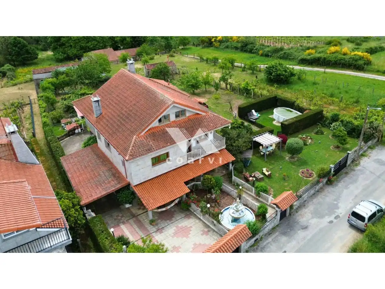 Villa con piscina in vendita a Barbadás
