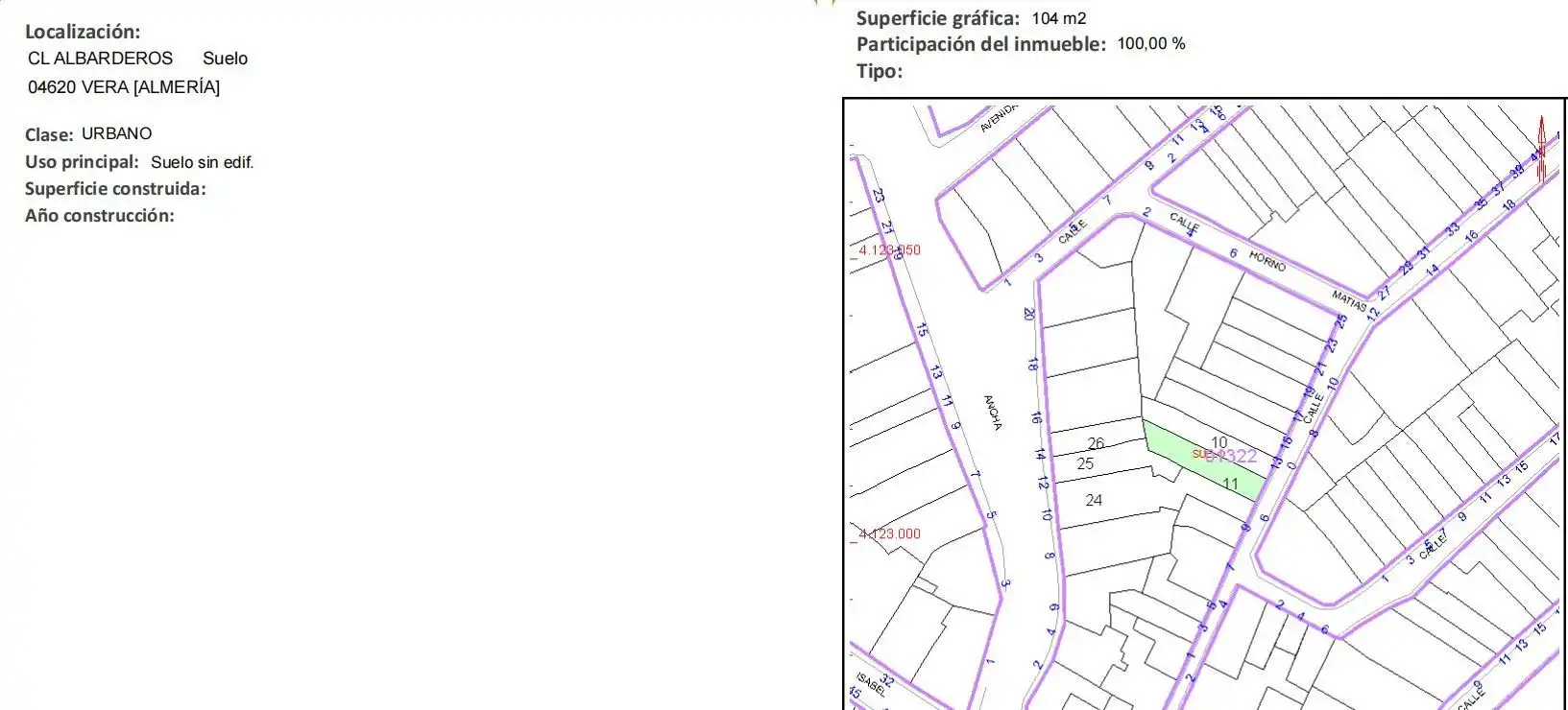 Lands and plots for sale in ALBARDEROS, imagen 7