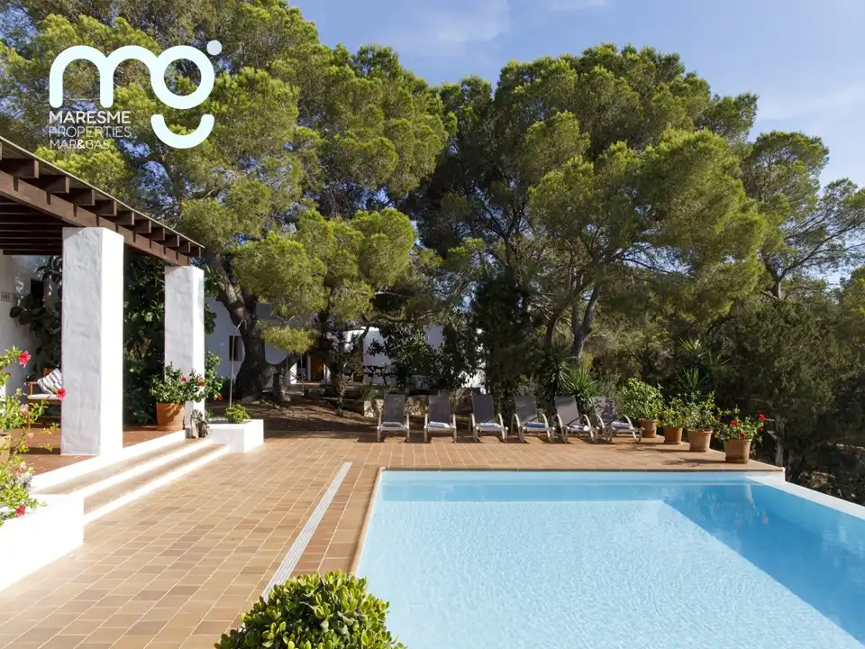 Swimming pool of Country homes for sale in Andratx  with Air Conditioner, Heating and Private garden
