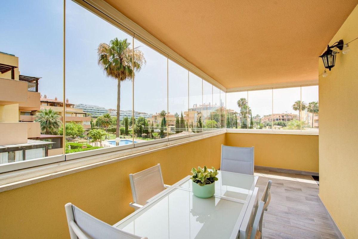 Garden of Apartment for sale in Mijas  with Air Conditioner, Heating and Terrace