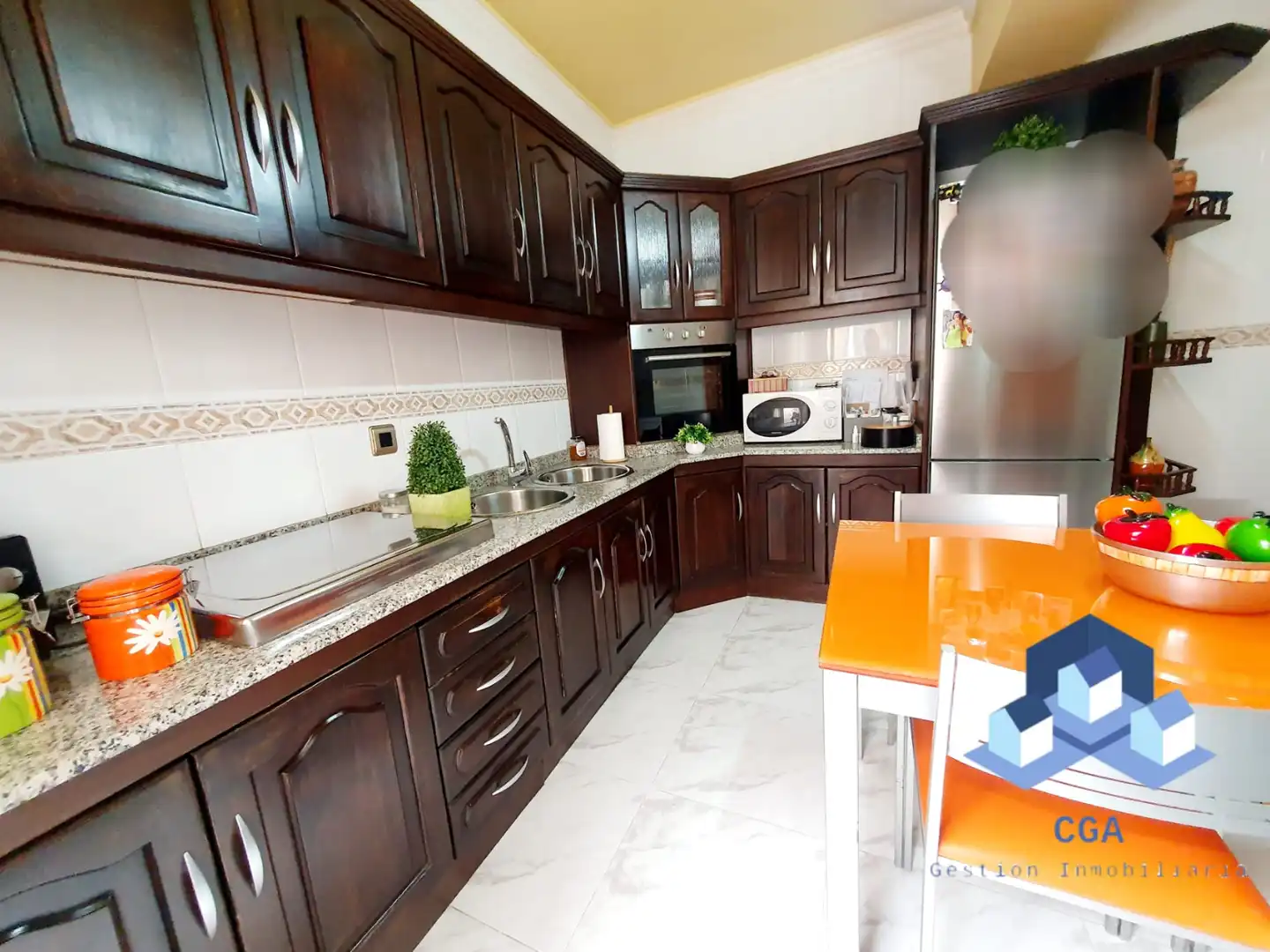 Kitchen of Flat for sale in Lorca  with Storage room, Furnished and Oven