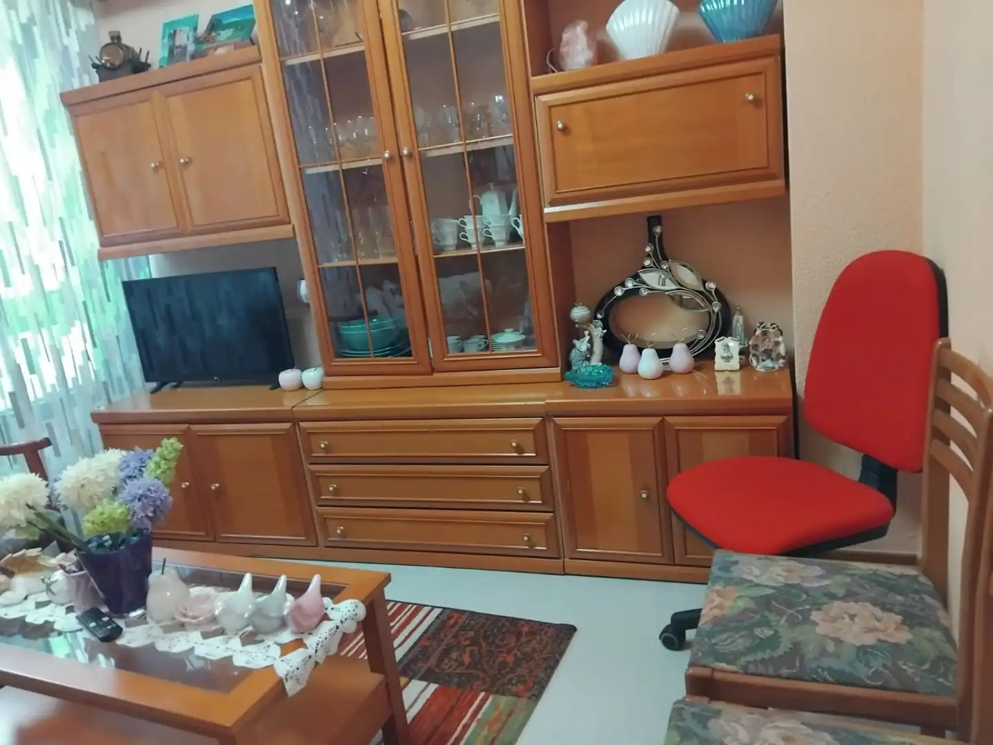 Sala d'estar de Pis en venda en Palencia amb Calefacció i Terrassa
