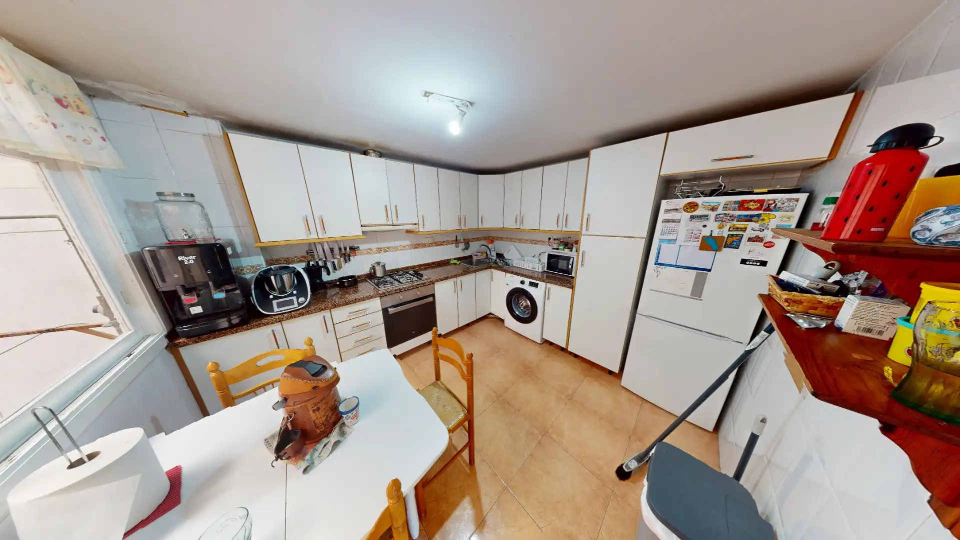 Küche von Wohnung zum Verkauf in Alicante / Alacant mit Terrasse, Möbliert und Ofen