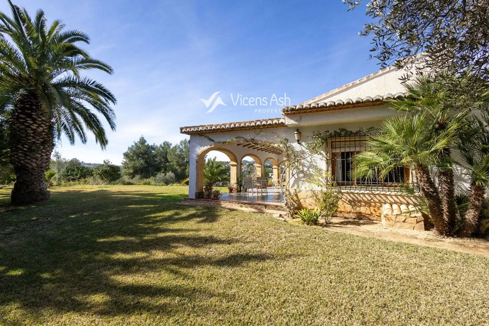 Garden of Houses for sale in Jávea / Xàbia  with Heating and Swimming Pool