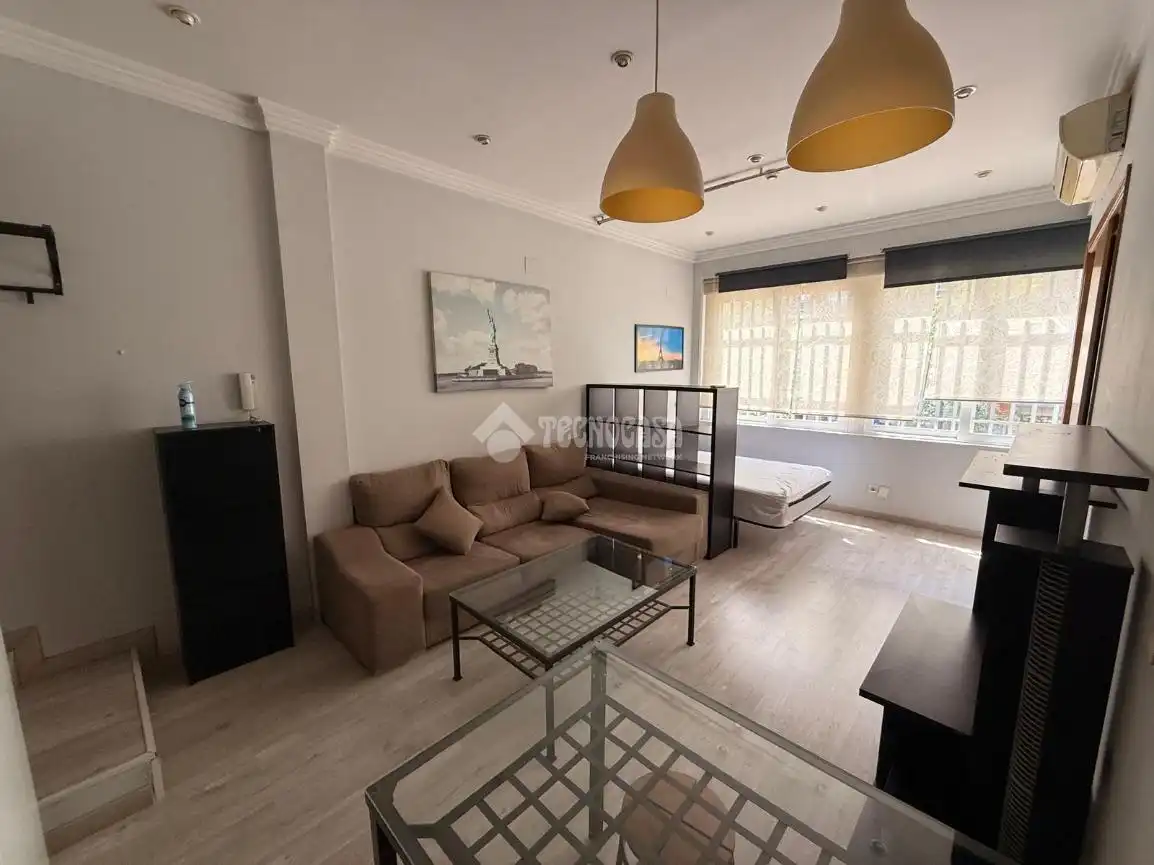Living room of Study for sale in Madrid  with Air Conditioner, Alarm and Home automation