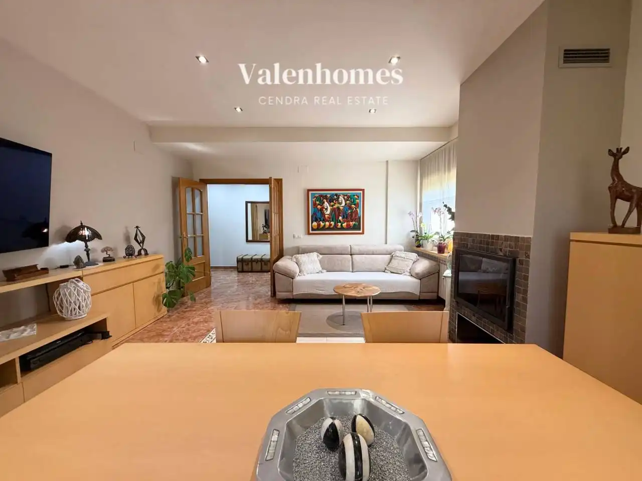 Sala de estar de Casa o chalet en venta en Vilanova del Vallès con Aire acondicionado, Calefacción y Jardín privado
