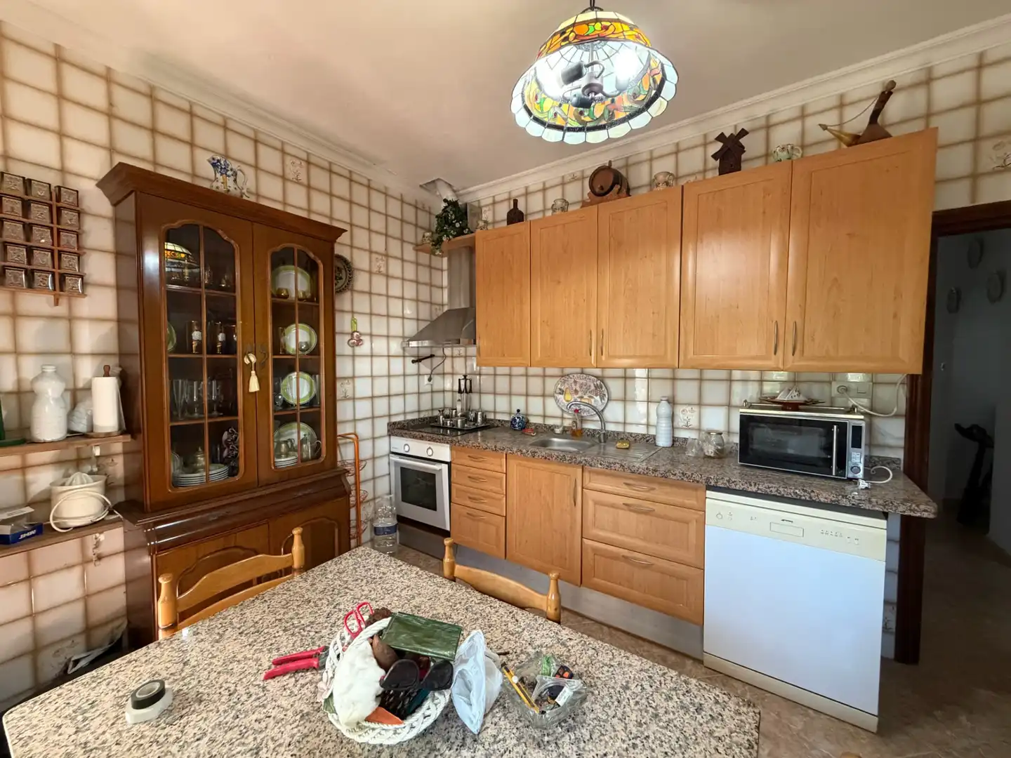 Küche von Country house zum Verkauf in Pizarra mit Klimaanlage, Privatgarten und Terrasse