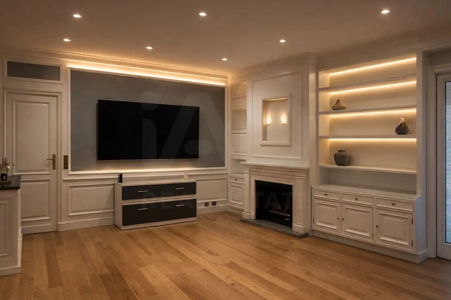 Sala de estar de Casa o chalet de alquiler en Madrid