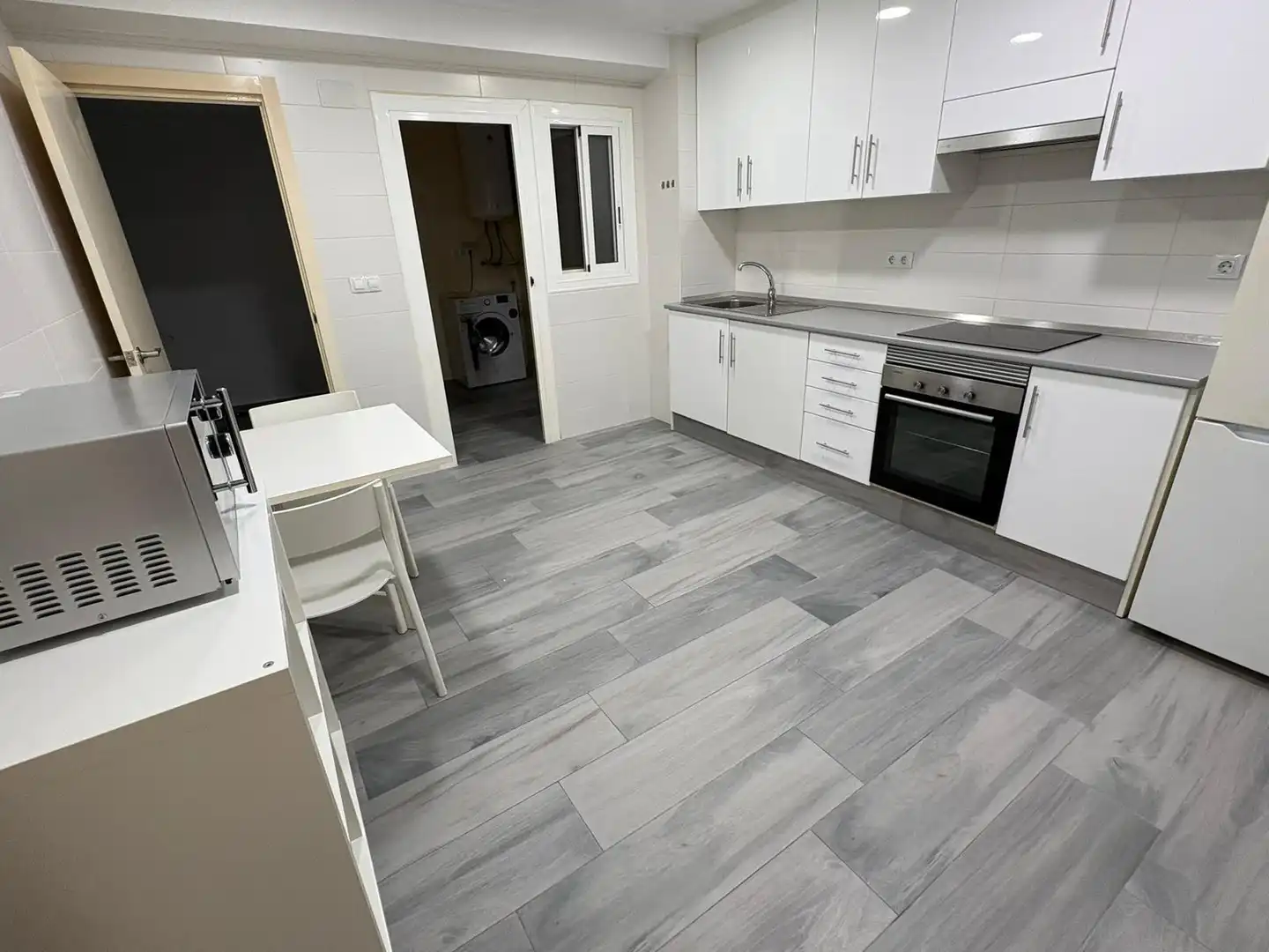 Cocina de Piso de alquiler en Elche / Elx con Aire acondicionado y Amueblado