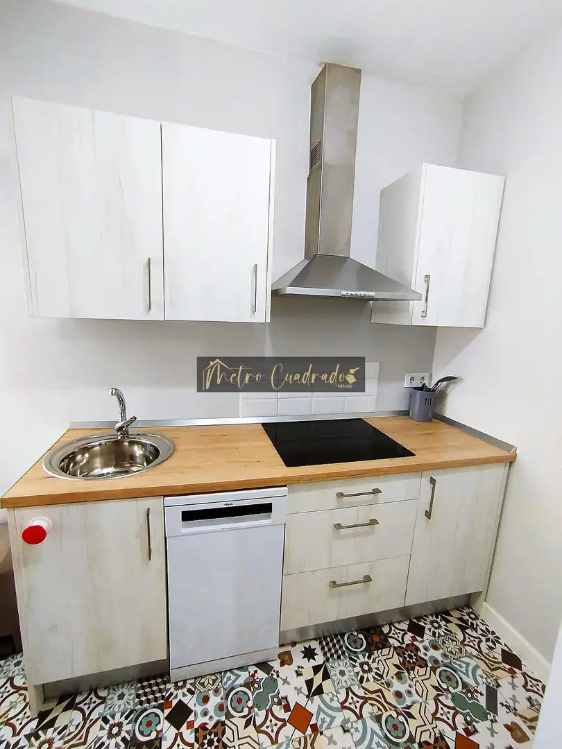 Cocina de Piso de alquiler en Mérida con Aire acondicionado y Amueblado