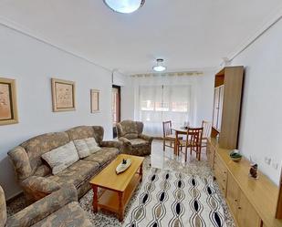 Living room of Flat for sale in  Albacete Capital  with Heating and Balcony