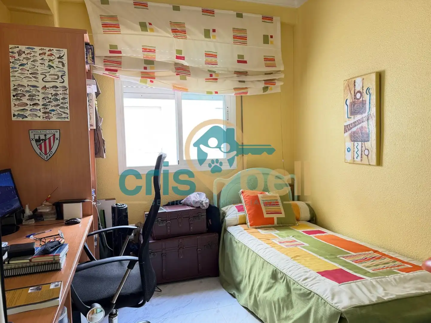 Bedroom of Flat for sale in Lorca  with Storage room, Furnished and Oven