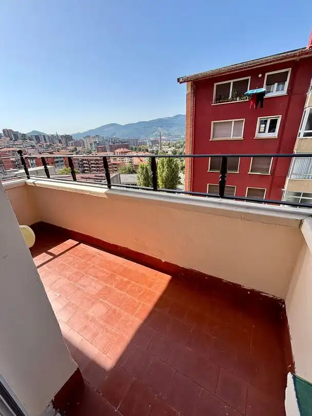 Balcony of Flat for sale in Bilbao   with Heating and Furnished