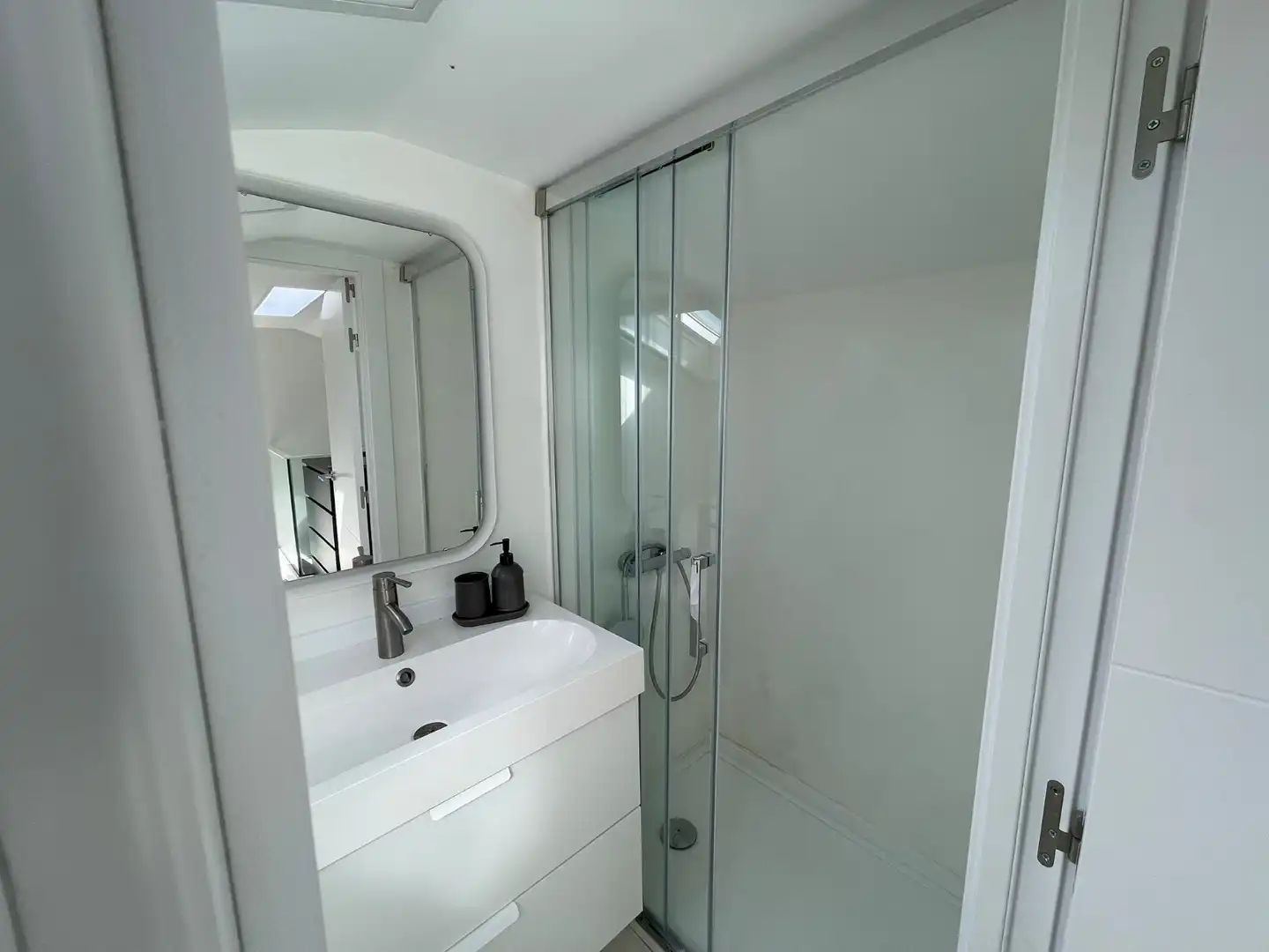 Baño de Dúplex de alquiler en Marbella con Aire acondicionado, Terraza y Amueblado