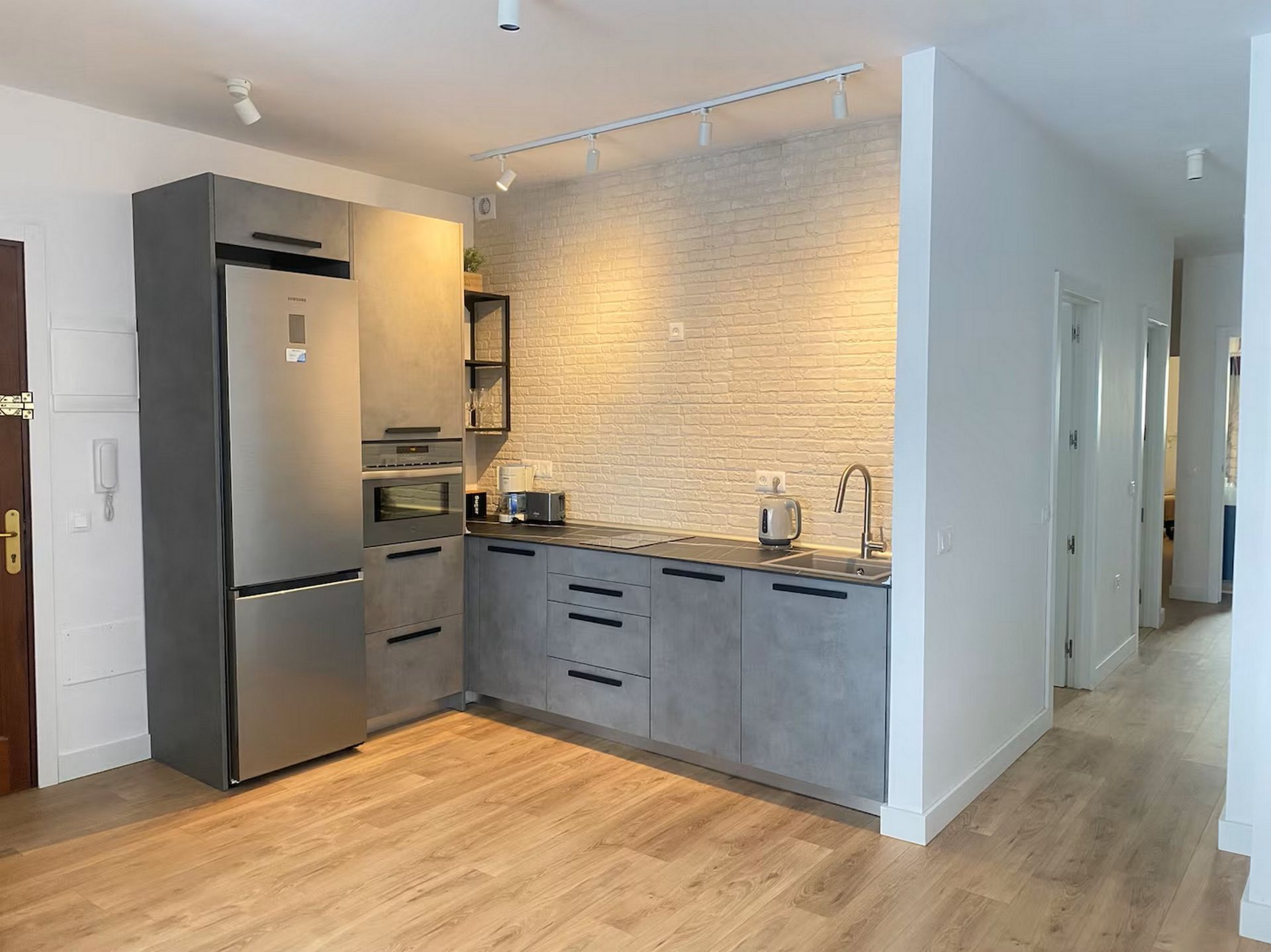 Kitchen of Apartment for rent in  Santa Cruz de Tenerife Capital  with Air Conditioner, Heating and Private garden