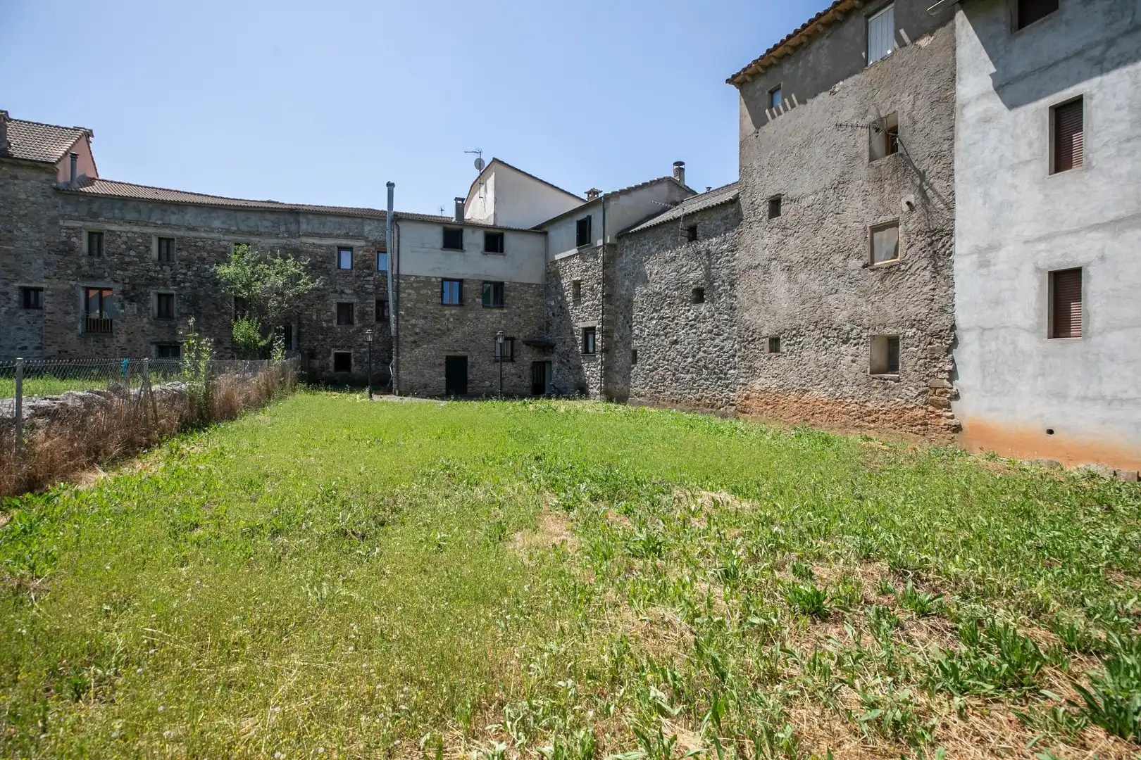 Vista exterior de Casa o chalet en venta en Laspuña con Calefacción, Jardín privado y Amueblado