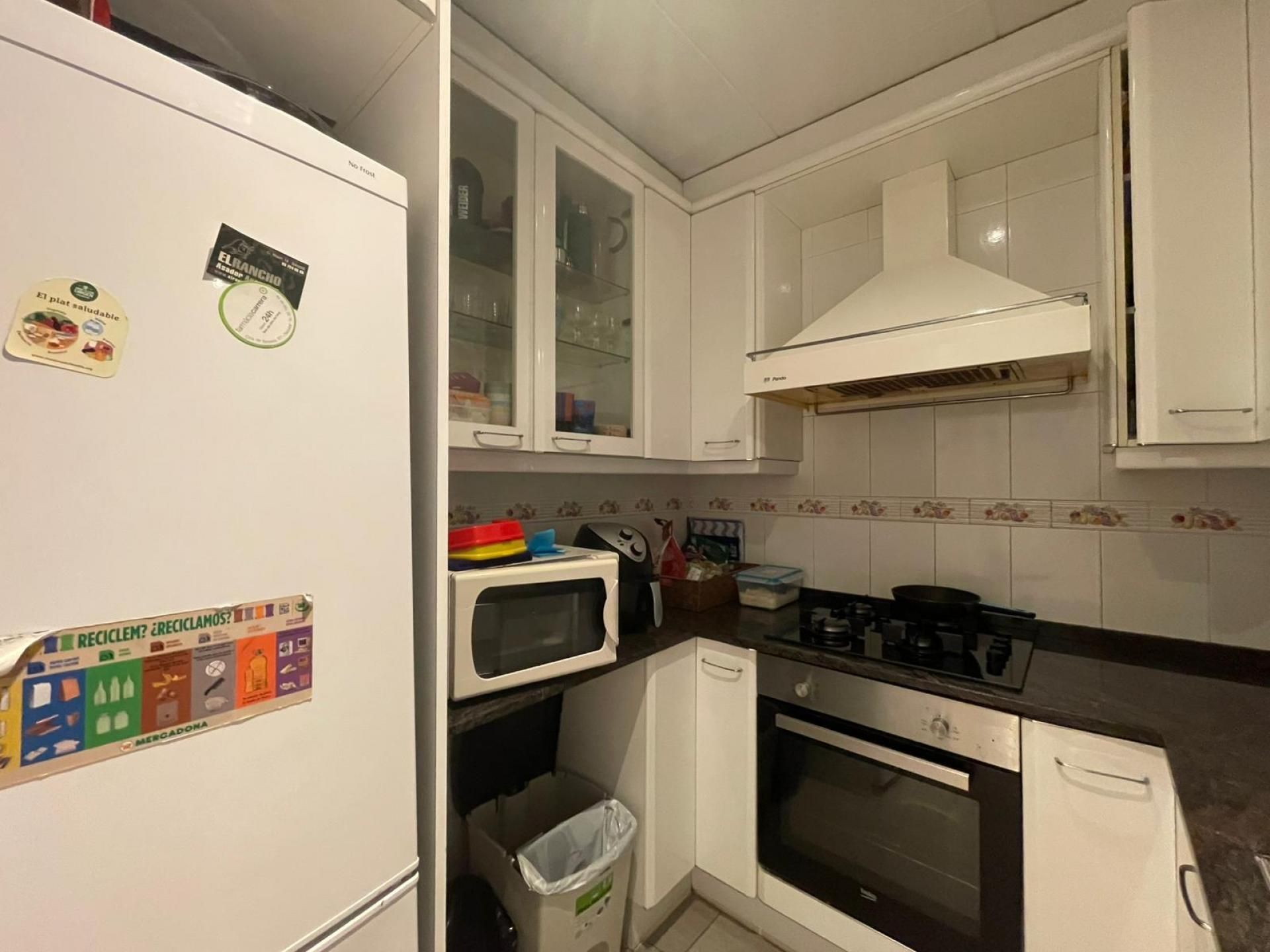Kitchen of Flat for sale in Sabadell  with Heating and Balcony