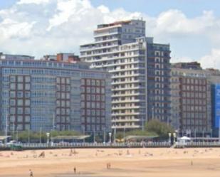 Exterior view of Flat to rent in Gijón   with Heating, Terrace and Furnished