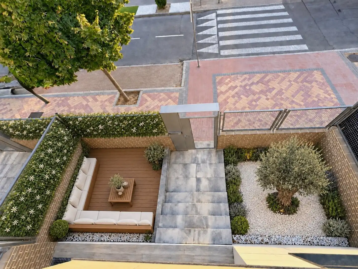 Terraza de Casa adosada en venta en Boadilla del Monte con Aire acondicionado, Calefacción y Jardín privado