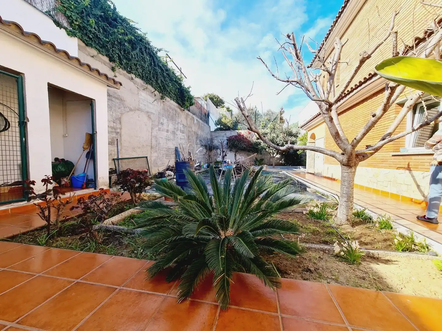 Jardín de Casa o chalet en venta en Badalona con Aire acondicionado, Calefacción y Jardín privado