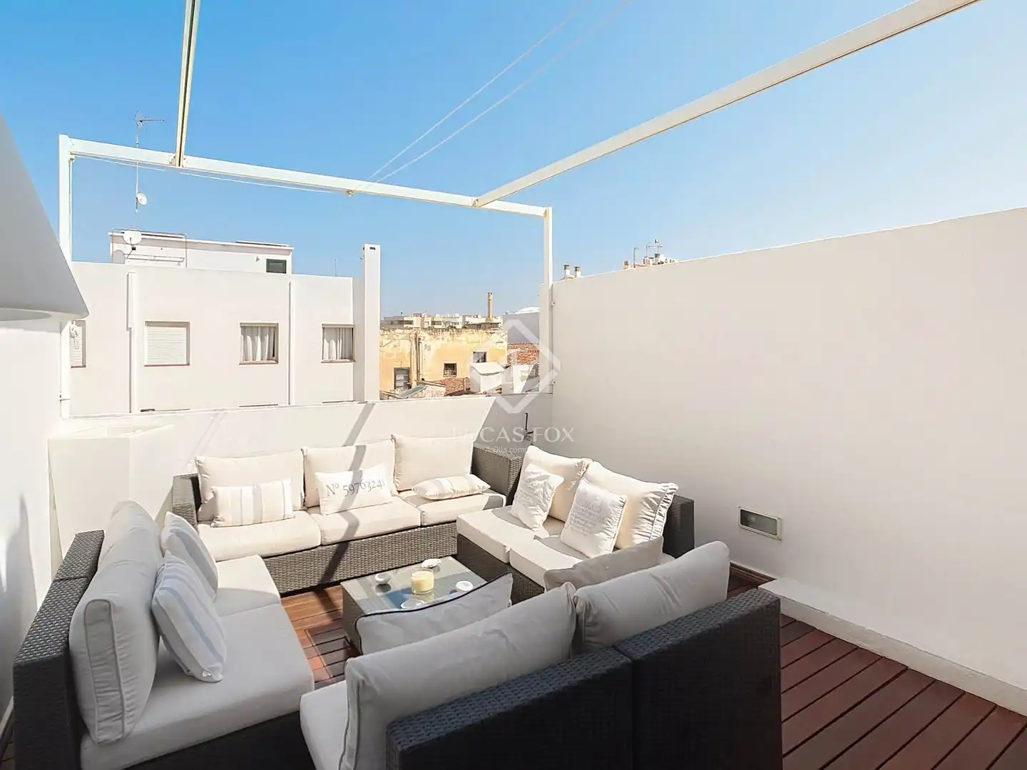 Terrasse von Haus oder Chalet zum Verkauf in Ciutadella de Menorca mit Klimaanlage, Heizung und Privatgarten